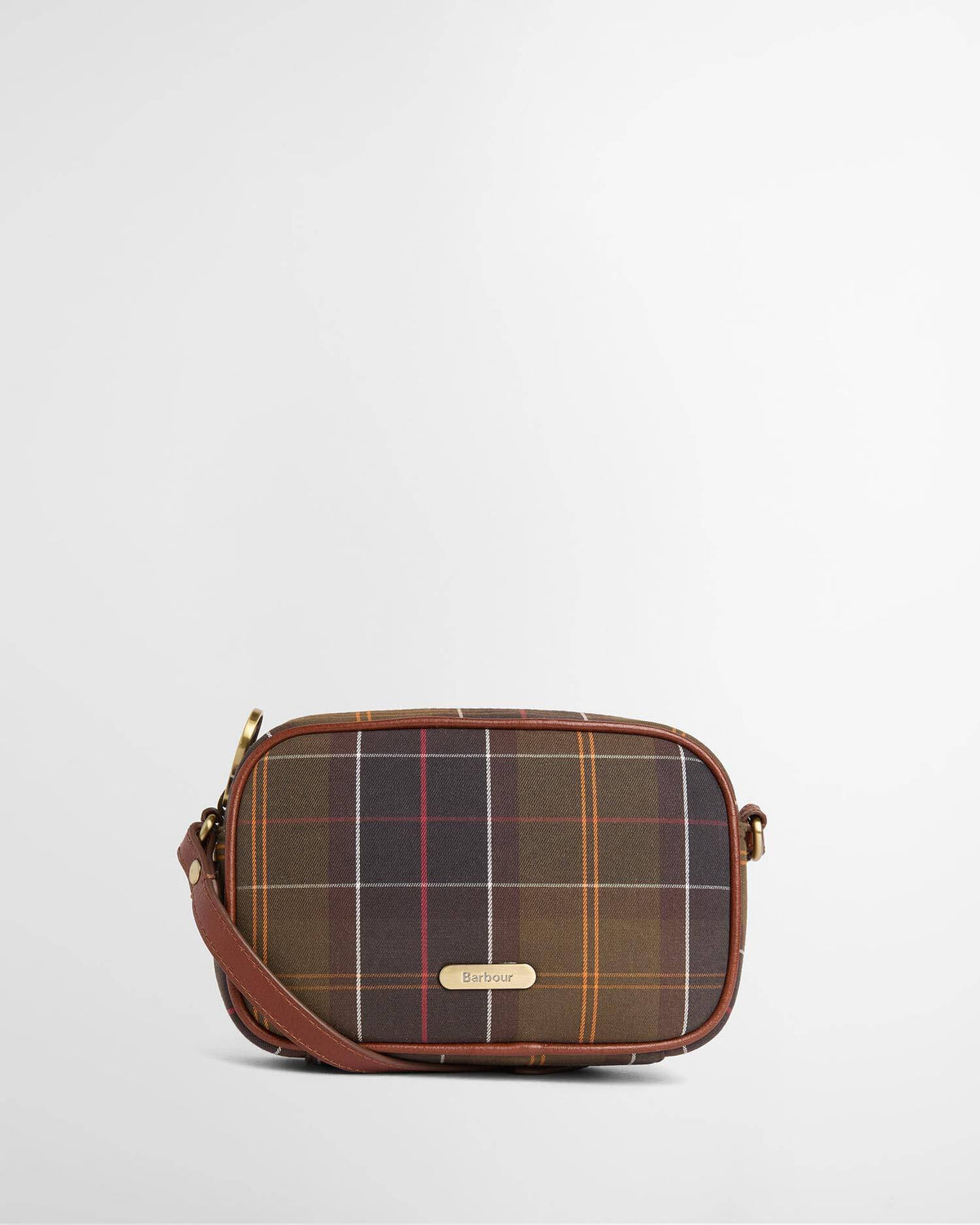 Barbour Daphne Mini Tartan Crossbody Bag, classic tartan