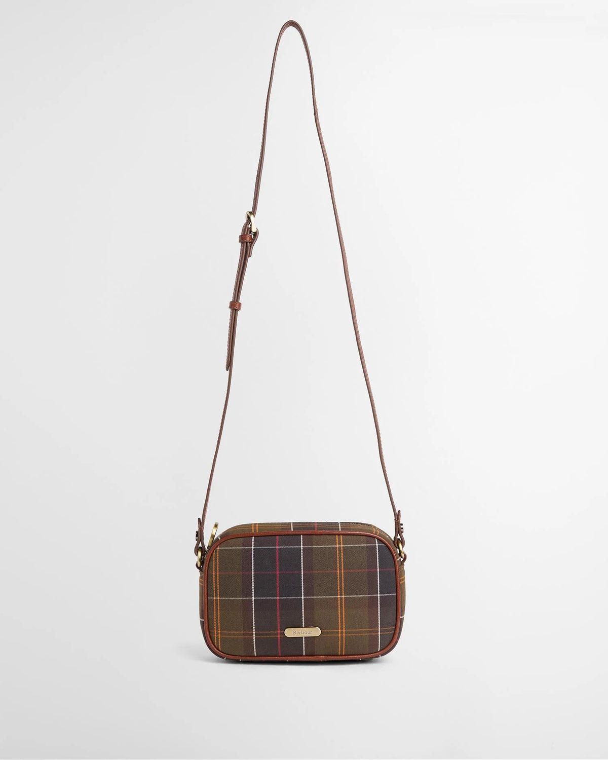 Barbour Daphne Mini Tartan Crossbody Bag, classic tartan