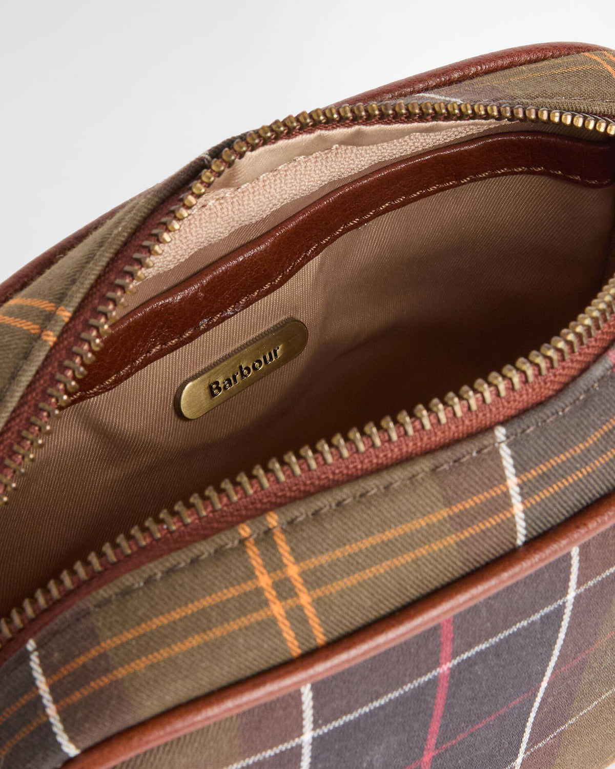 Barbour Daphne Mini Tartan Crossbody Bag, classic tartan