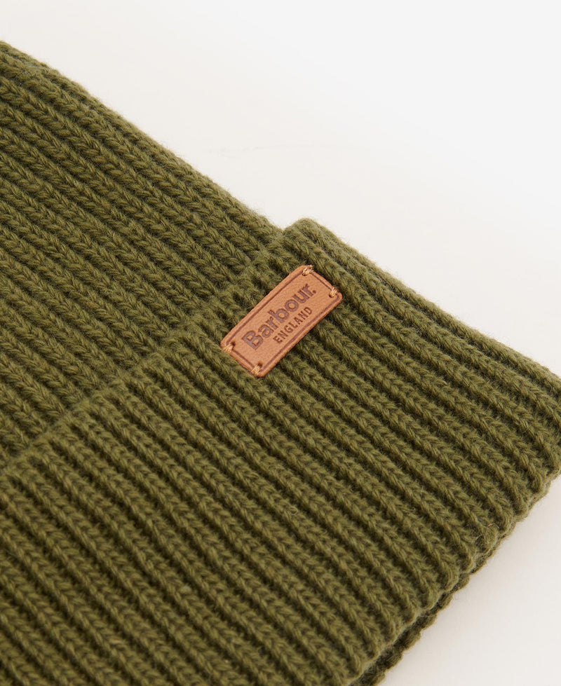 Afbeelding laden in Galerijviewer, Barbour Amble Beanie Hat, dark moss