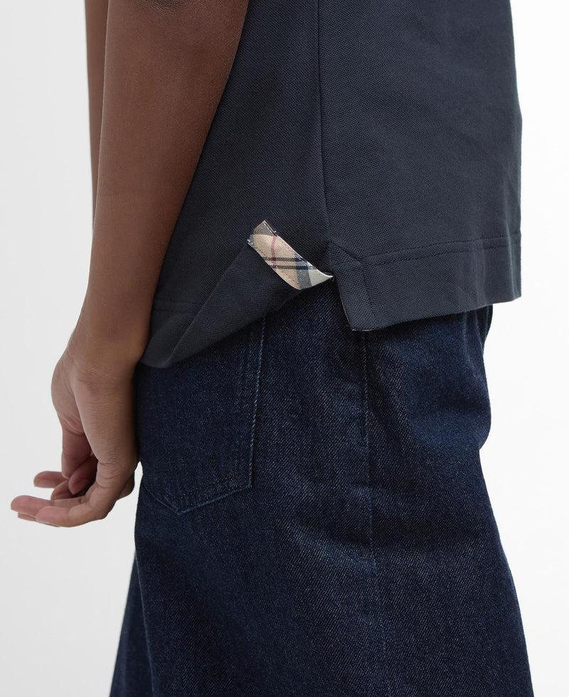 Afbeelding laden in Galerijviewer, Barbour Portsdown Top, navy/primrose tartan