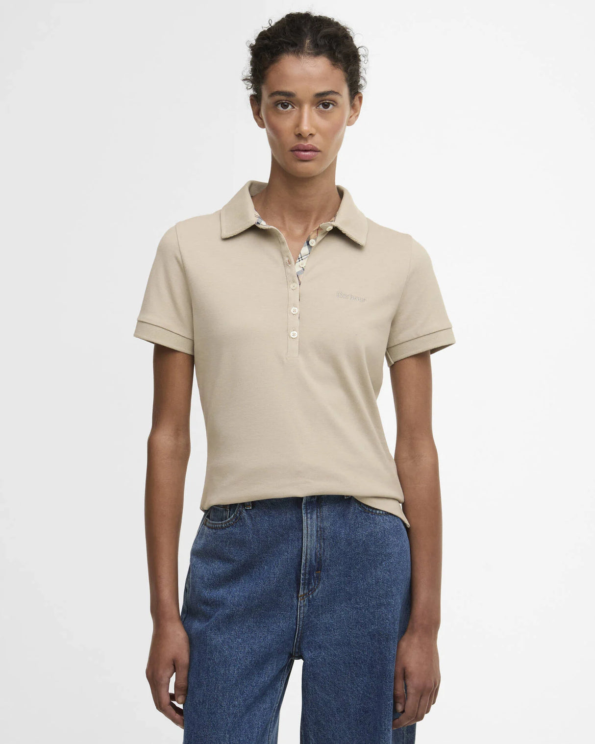 Barbour Portsdown Top, light sand/hessian