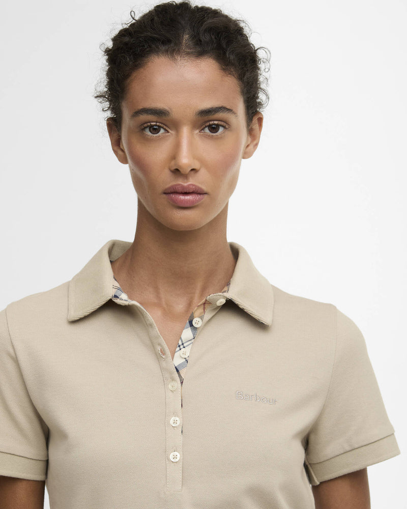 Afbeelding laden in Galerijviewer, Barbour Portsdown Top, light sand/hessian