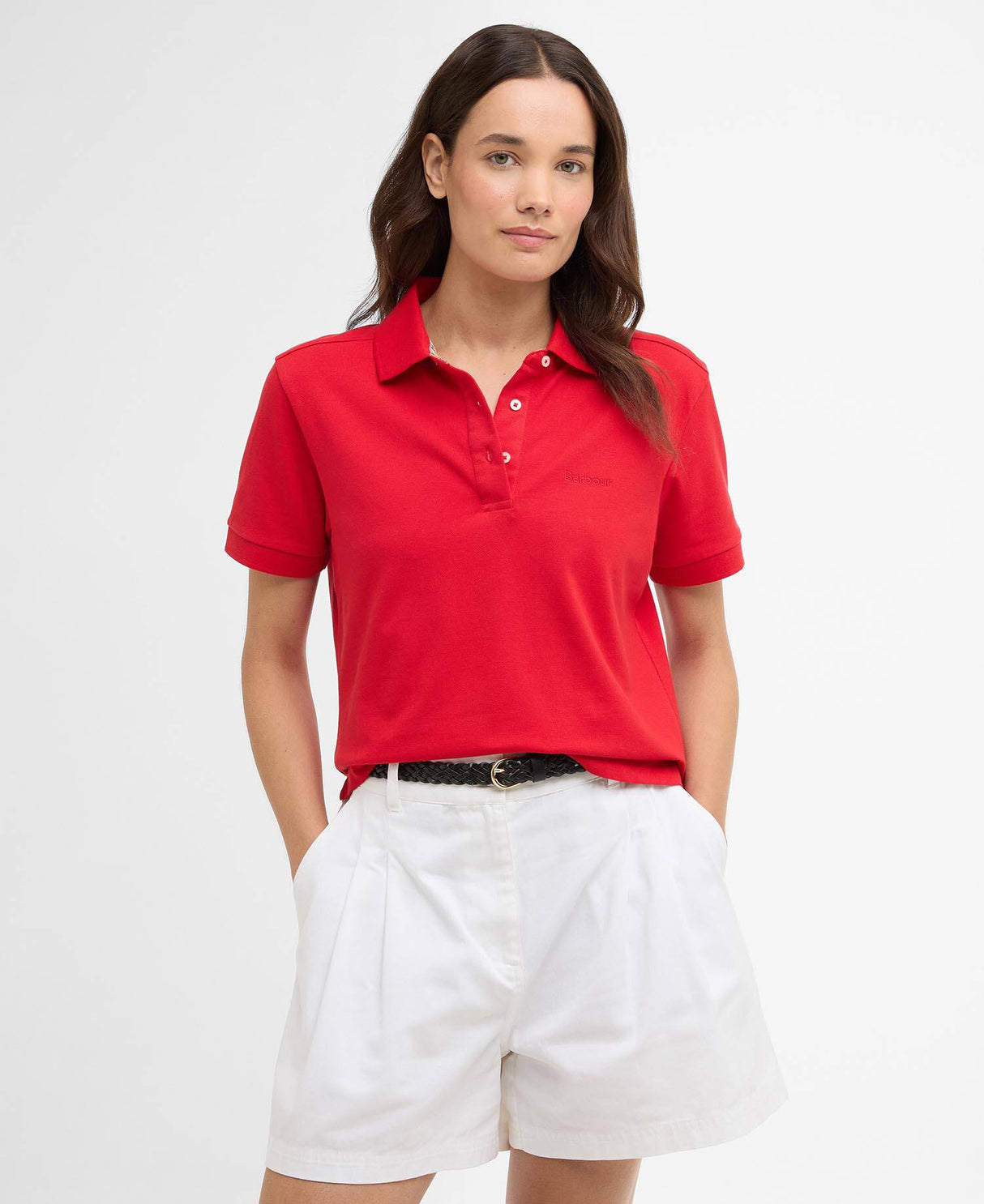 Bowford Polo Top - Poppy Red