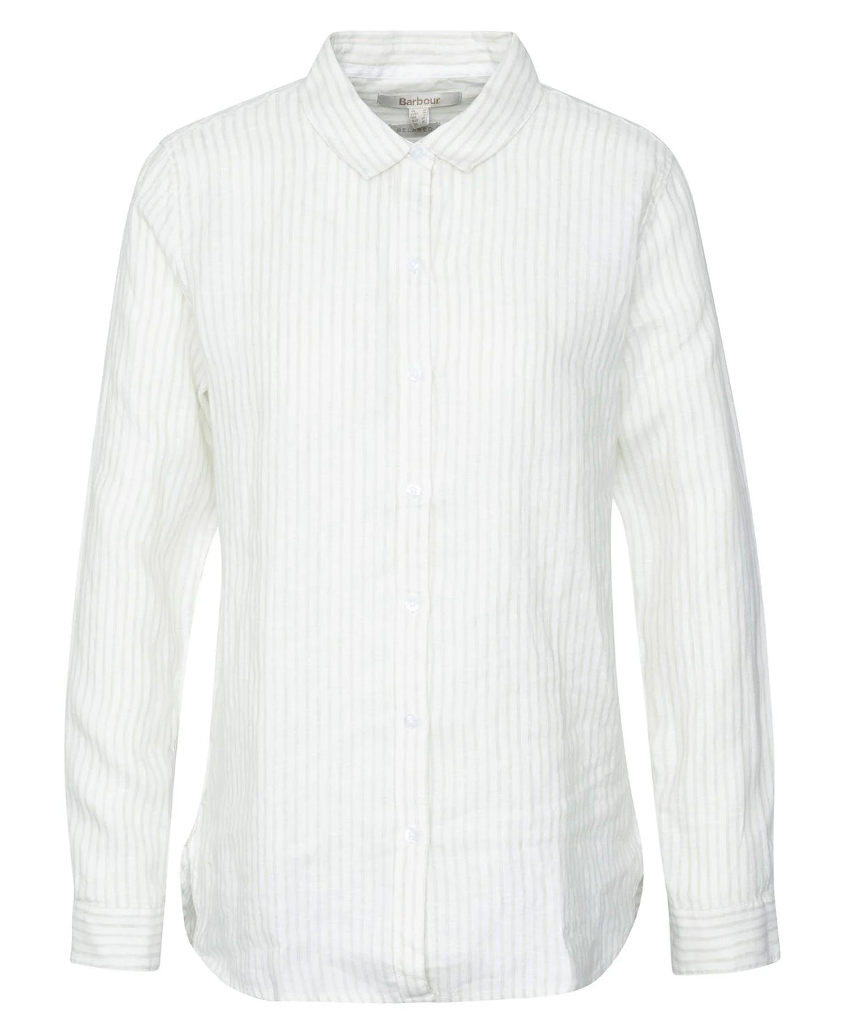 Barbour Marine Shirt, pale aqua stripe
