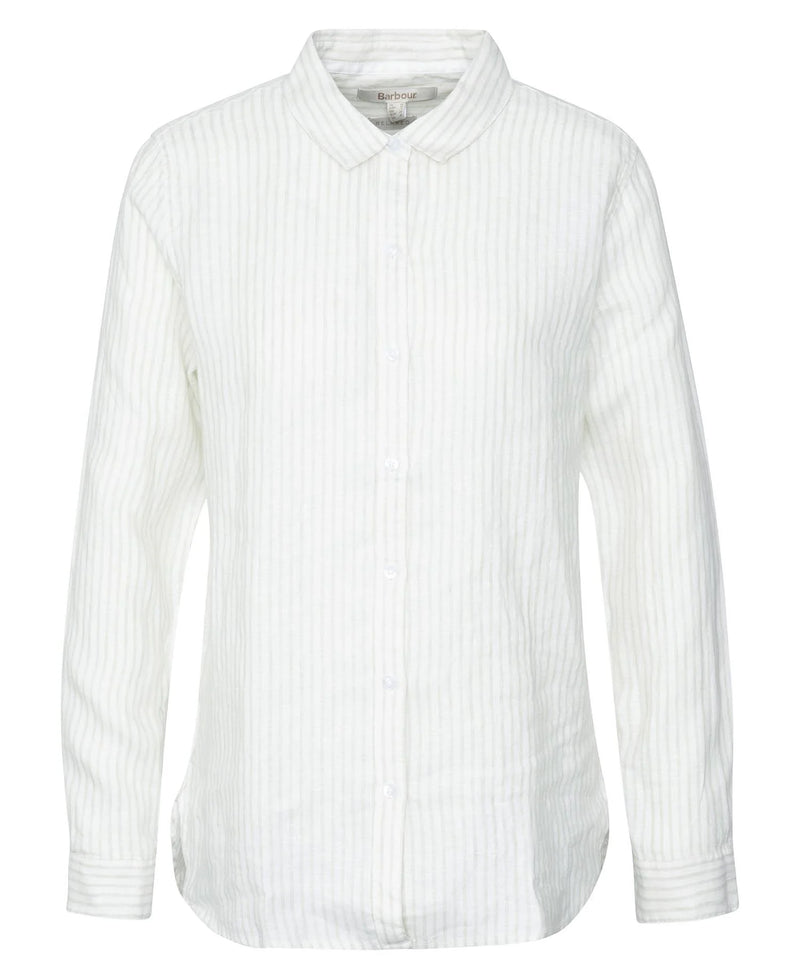 Afbeelding laden in Galerijviewer, Barbour Marine Shirt, pale aqua stripe