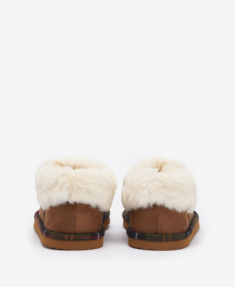 Afbeelding laden in Galerijviewer, Barbour Eloise Bootie Slipper, camel