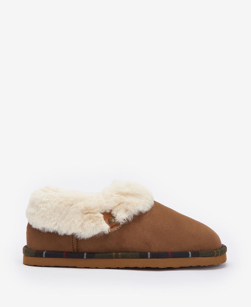 Afbeelding laden in Galerijviewer, Barbour Eloise Bootie Slipper, camel