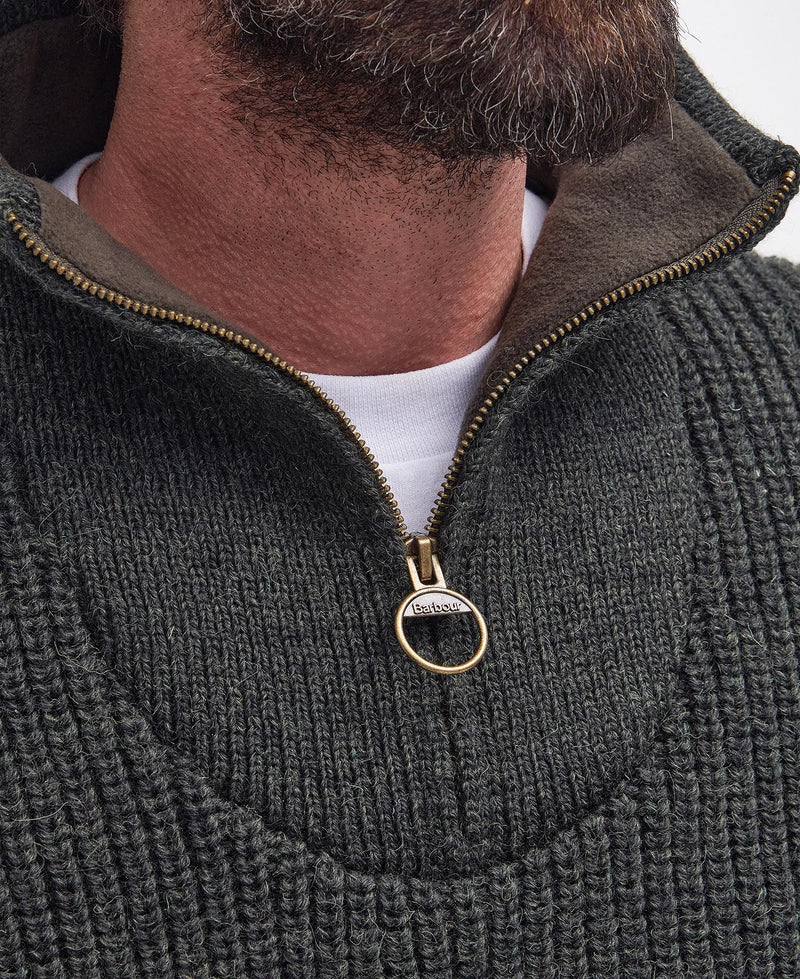 Afbeelding laden in Galerijviewer, Barbour New Tyne Half Zip, olive