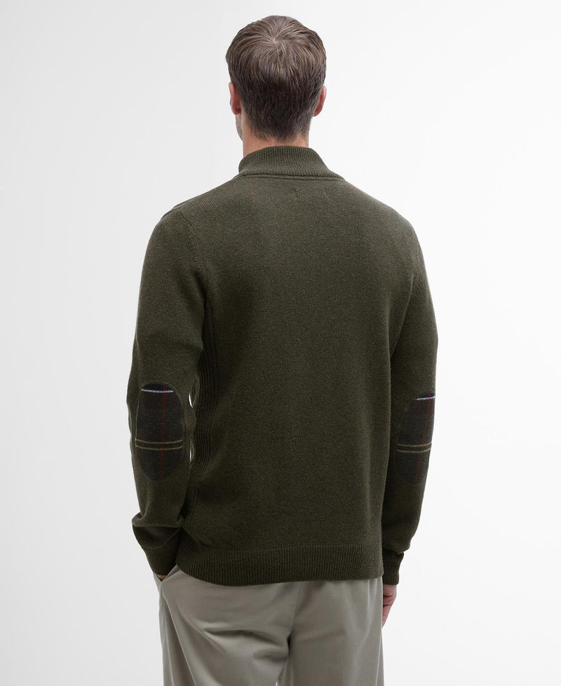 Afbeelding laden in Galerijviewer, Barbour Holden Half Zip, dark green