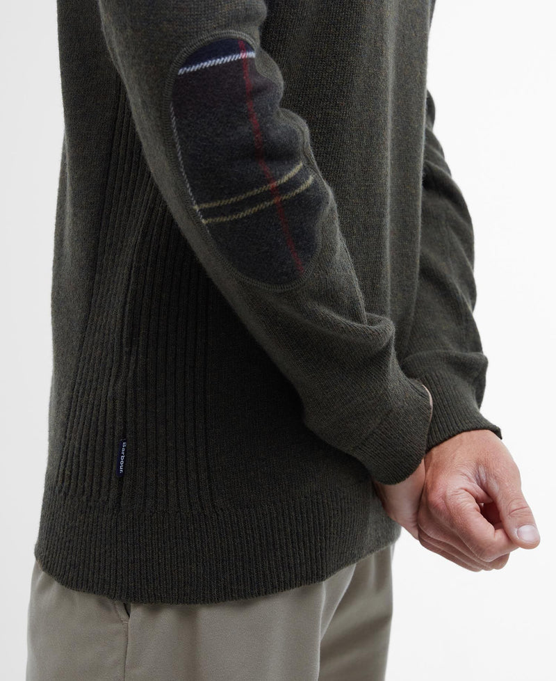 Afbeelding laden in Galerijviewer, Barbour Holden Half Zip, dark green