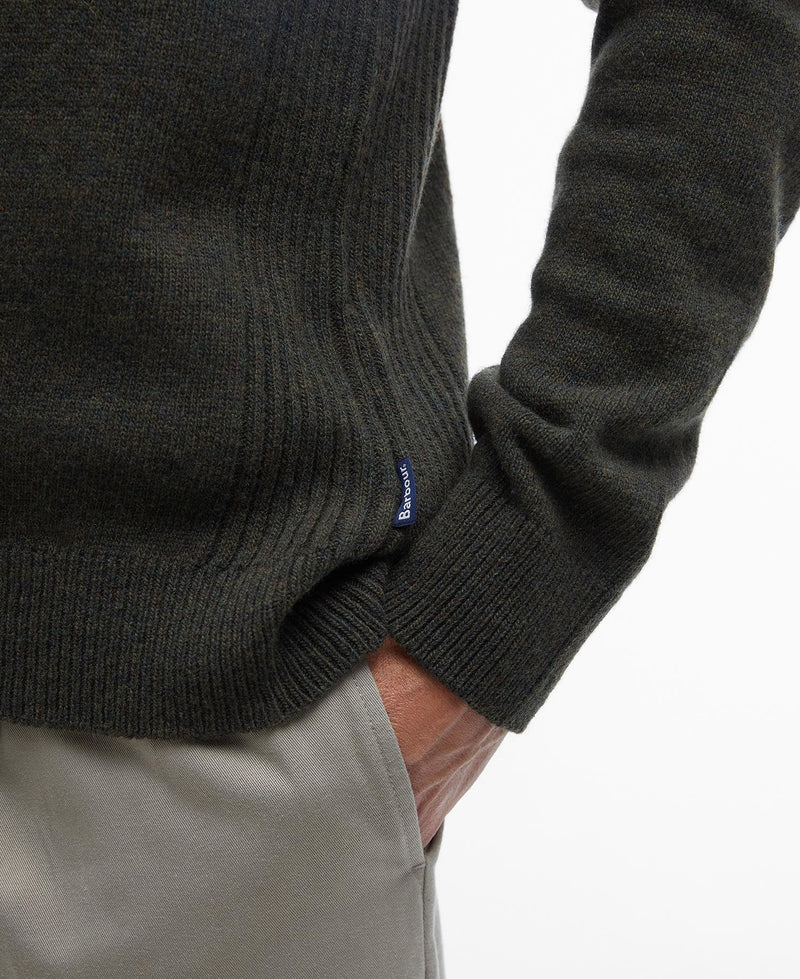 Afbeelding laden in Galerijviewer, Barbour Holden Half Zip, dark green