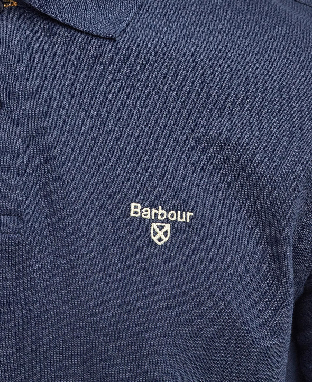 Barbour Lightweight Sports Polo Shirt, navy
