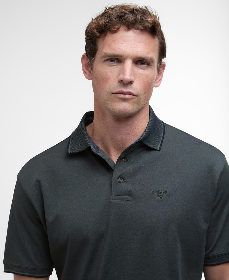 Afbeelding laden in Galerijviewer, Barbour Heydon Performance Polo, olive