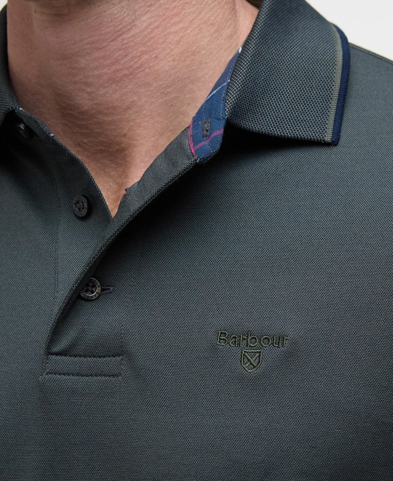 Afbeelding laden in Galerijviewer, Barbour Heydon Performance Polo, olive