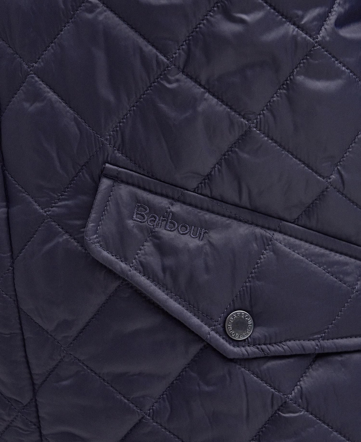 Barbour Modern Chelsea Quilt, navy