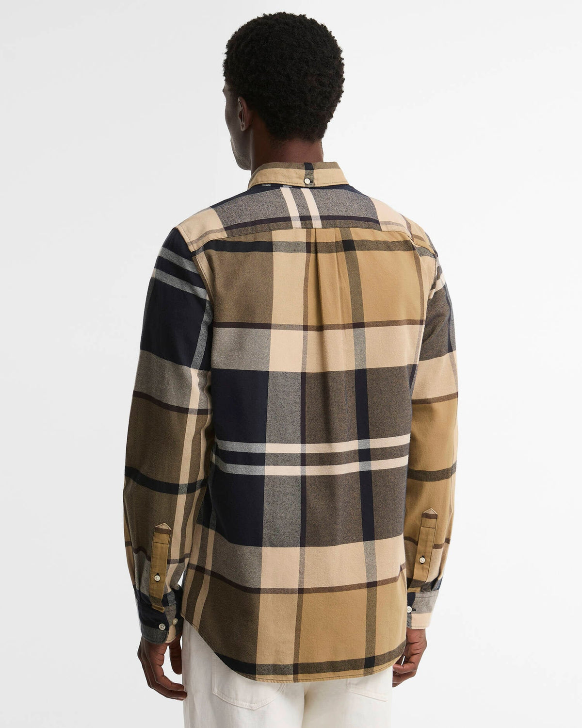 Barbour Iceloch Tailored Long-Sleeved Shirt Birchwood Dress Tartan