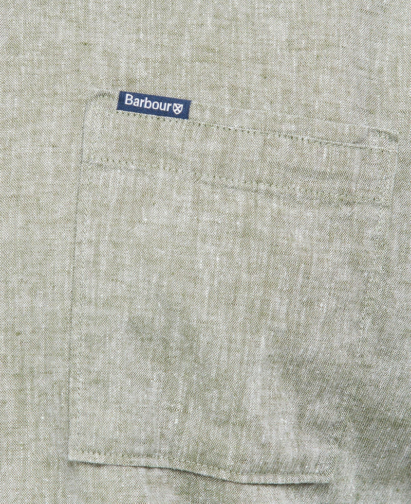 Afbeelding laden in Galerijviewer, Barbour Nelson S/S Summer Fit Shirt, bleached olive