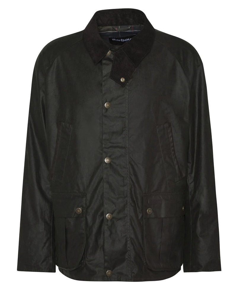 Afbeelding laden in Galerijviewer, Barbour Halton Wax Jacket in Fern