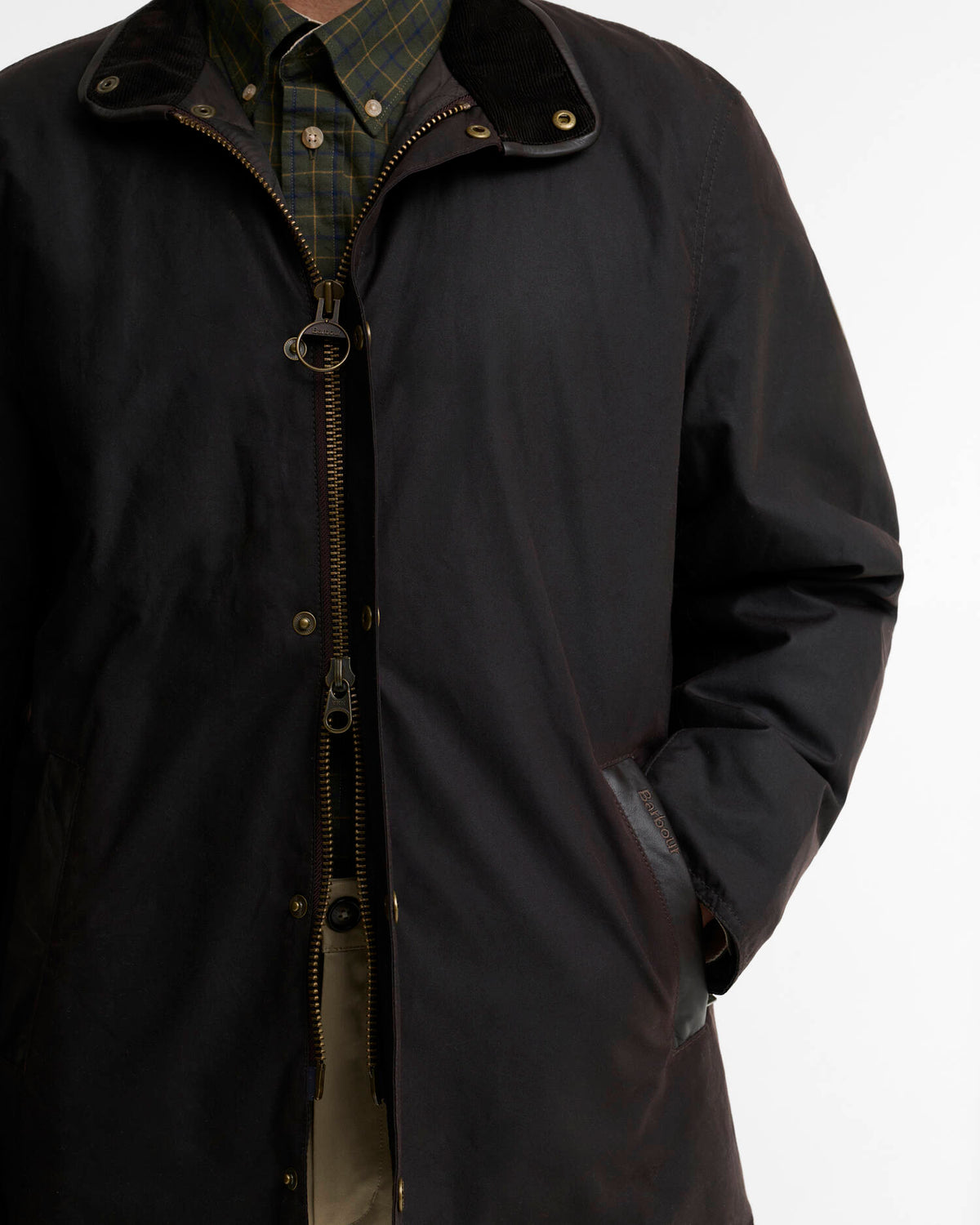 Barbour Crayton Wax Jacket, rustiek