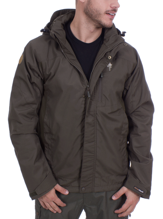 Afbeelding laden in Galerijviewer, Pinewood Caribou TC Extreme Jacket Men, dark olive