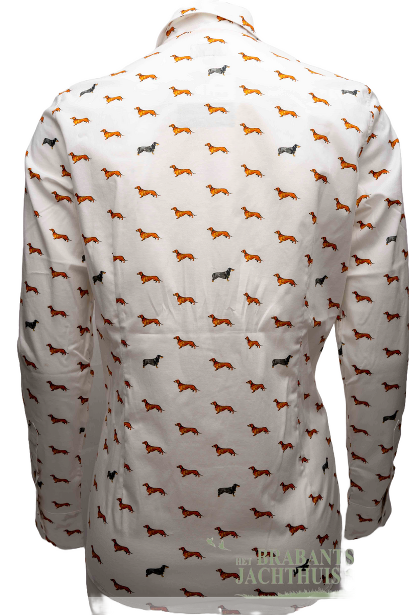 Afbeelding laden in Galerijviewer, Foresta Blouse Teckels - Het Brabants Jachthuis