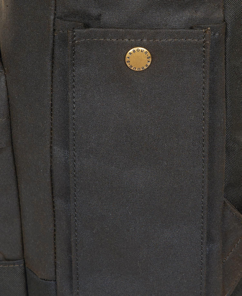 Afbeelding laden in Galerijviewer, Barbour Essential Wax Backpack, olive