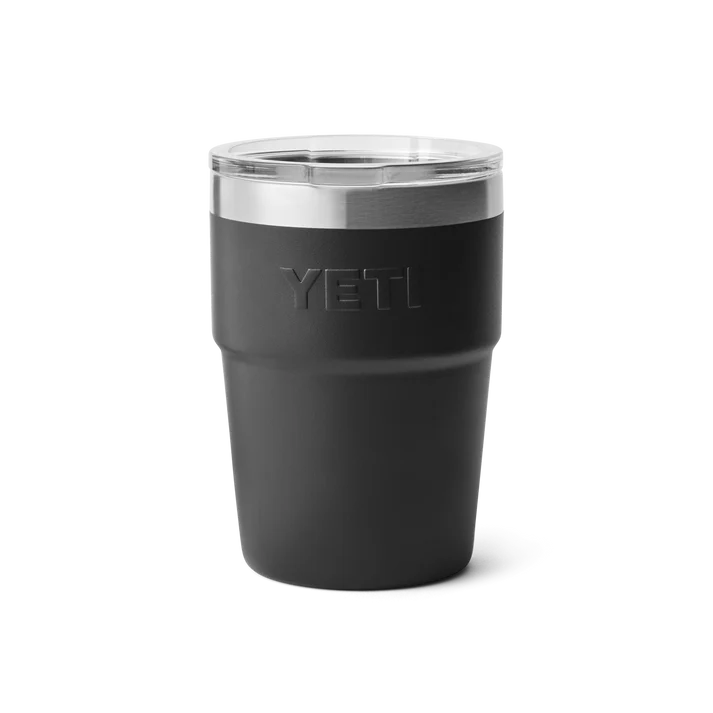 Afbeelding laden in Galerijviewer, Yeti Rambler Stackable, stapelbare beker met magslider deksel, 16 oz/473 ml, black