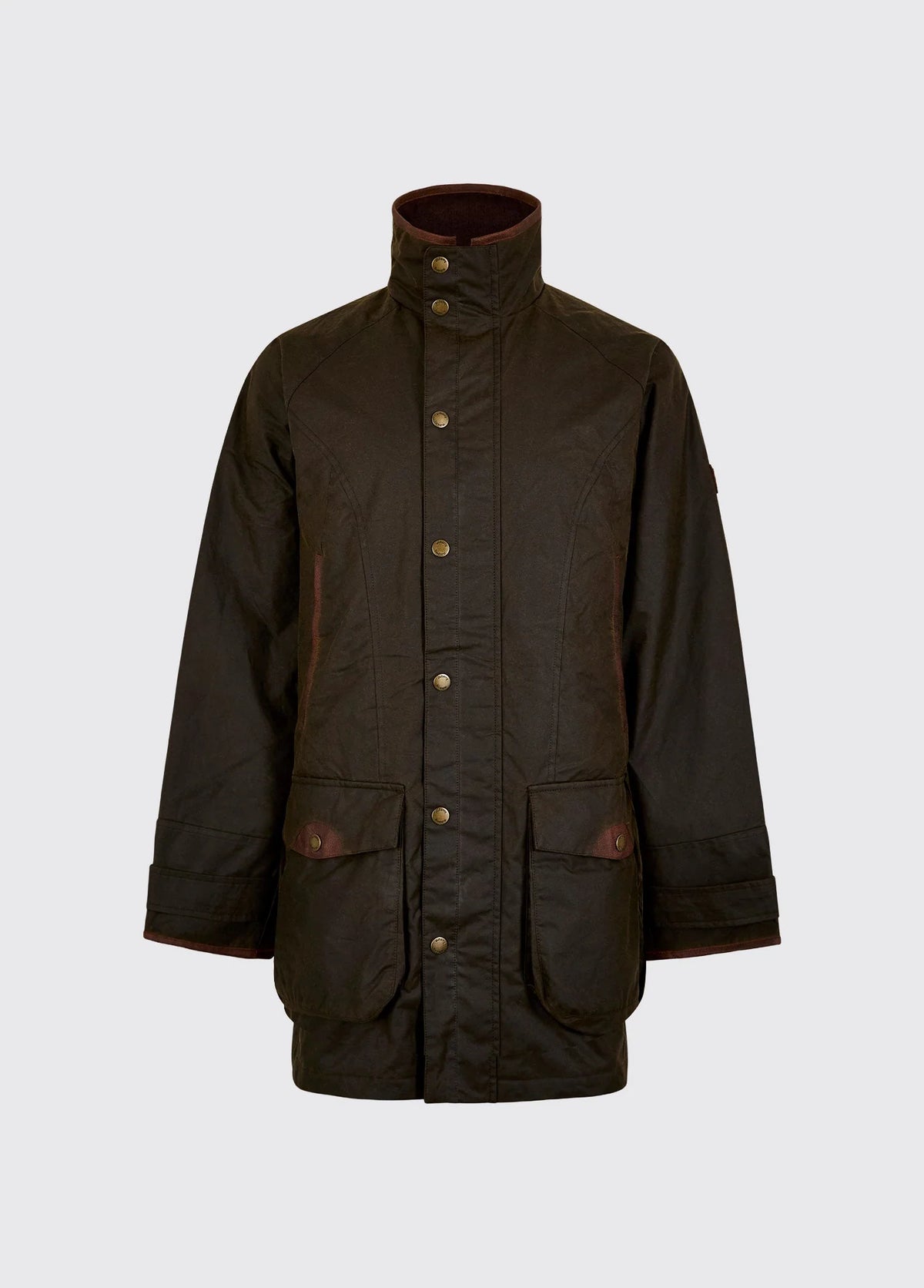 Dubarry Ballylee, waxkatoenen heren jas, olive