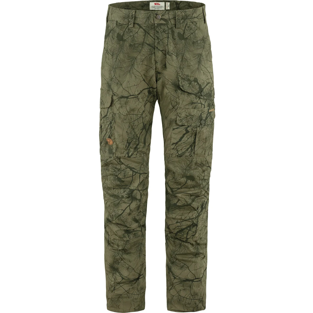 Fjällräven Barents Pro Hydratic Trousers M, green camo/deep forest
