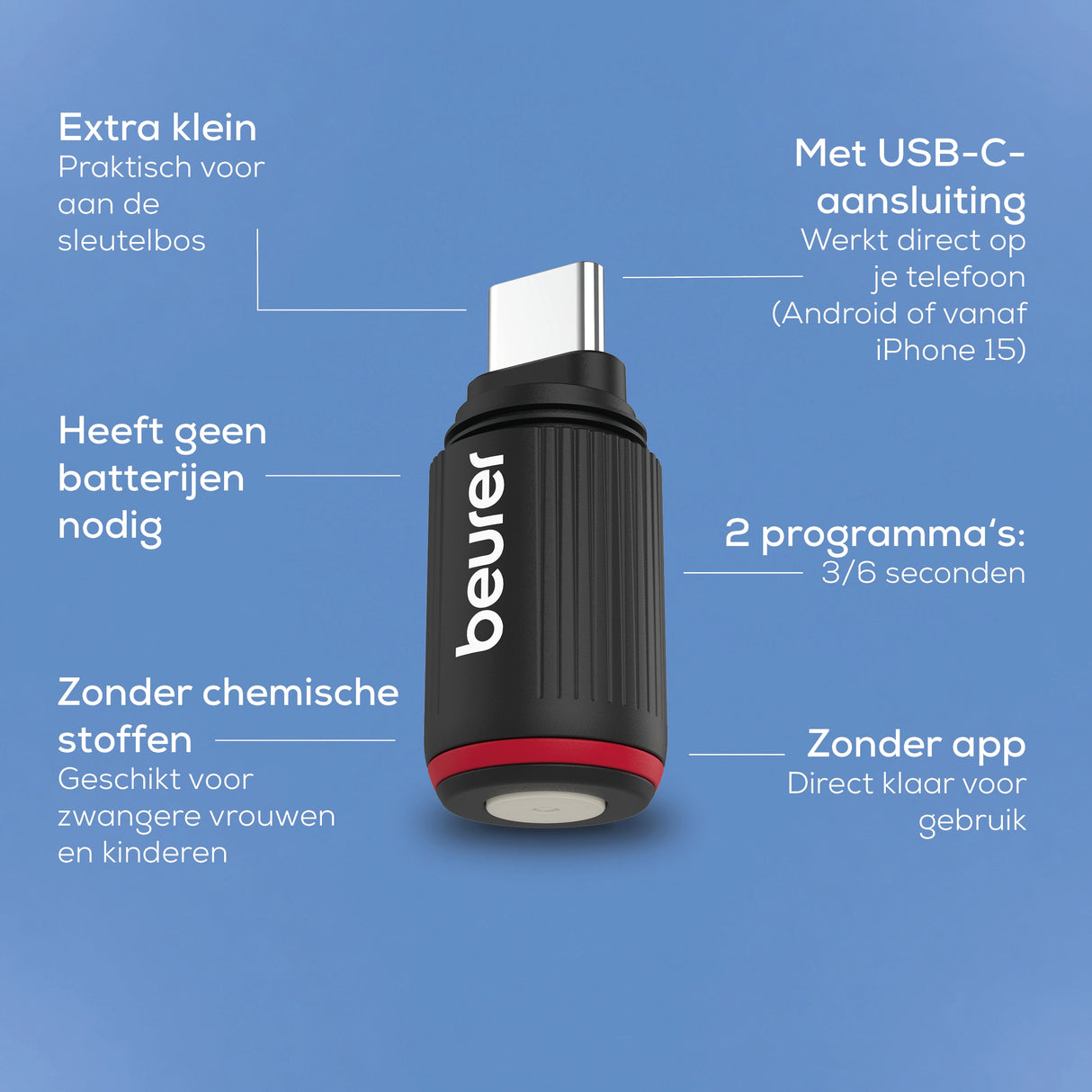Beurer Bitex Go, insektenbeet heler