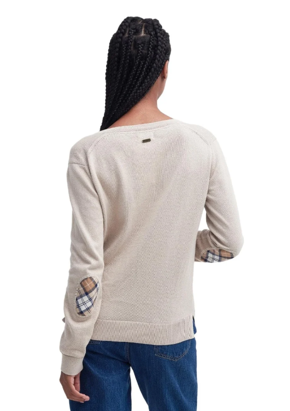 Afbeelding laden in Galerijviewer, Barbour Bredon Knitted Cardigan, oatmeal-hessian tart