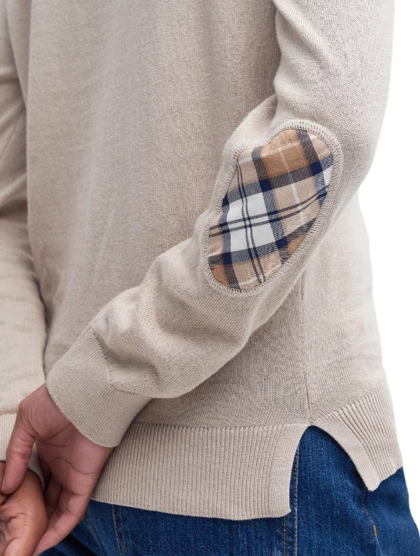 Afbeelding laden in Galerijviewer, Barbour Bredon Knitted Cardigan, oatmeal-hessian tart