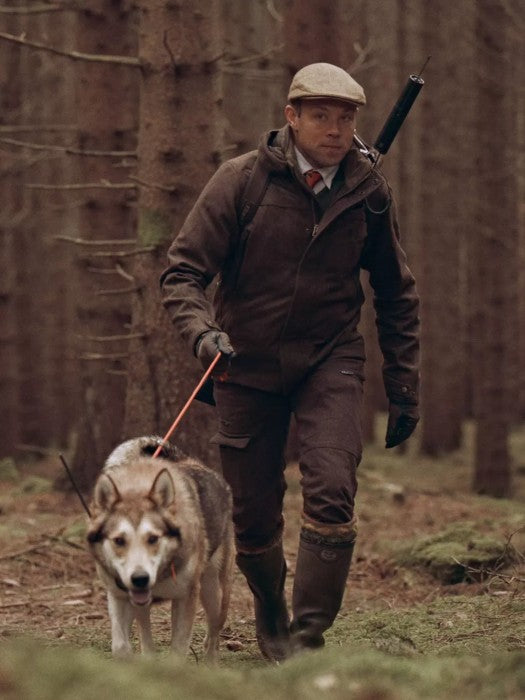 Afbeelding laden in Galerijviewer, Chevalier Loden Short Coat, brown