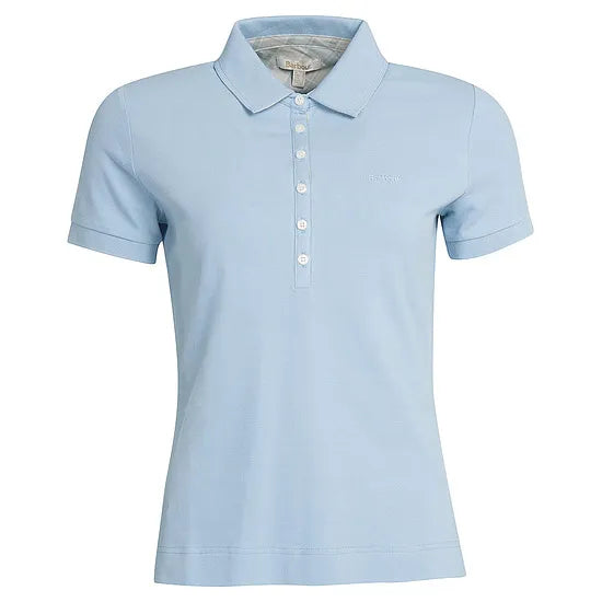 Barbour Portsdown Top, soft chambray/silver birch