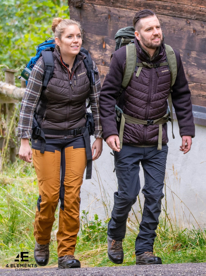 Afbeelding laden in Galerijviewer, Deerhunter Lady Caroline Padded Waistcoat Dark Prune - Het Brabants Jachthuis