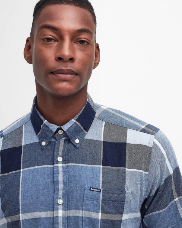 Barbour Doughill S/S Shirt, berwick blue