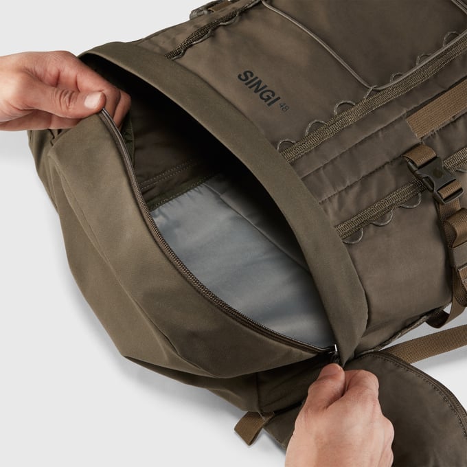 Afbeelding laden in Galerijviewer, Fjällräven Singi 48, dark olive