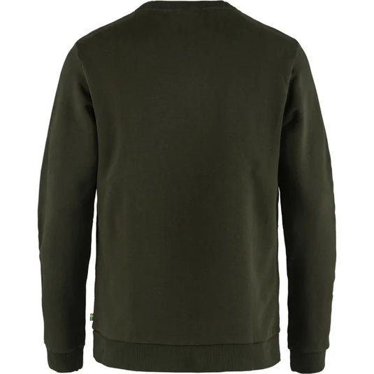 Fjällräven Logo Sweater, deep forest