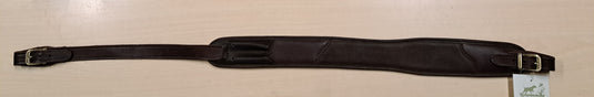 Geweerriem Leer Breed, 94 cm lang