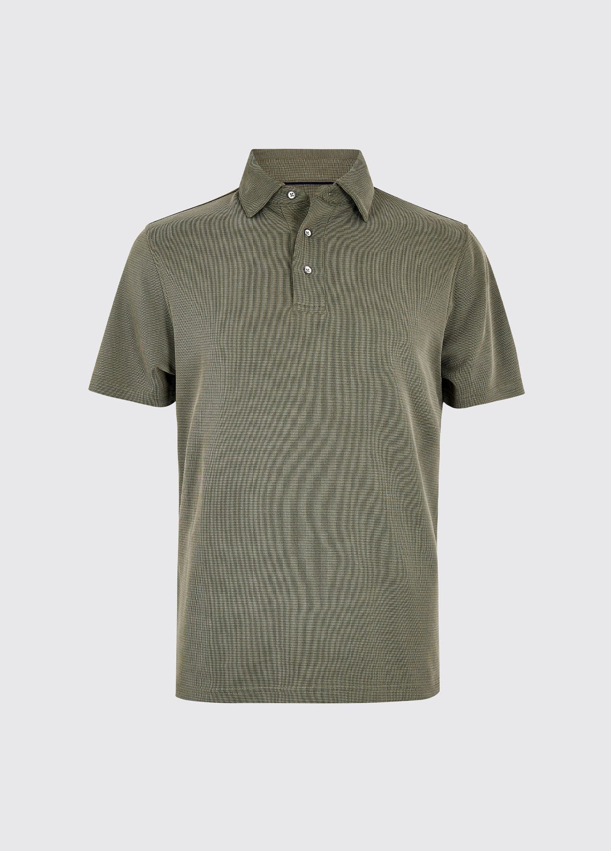 Dubarry Gilligan Heren Tencel Modal Poloshirt, olive