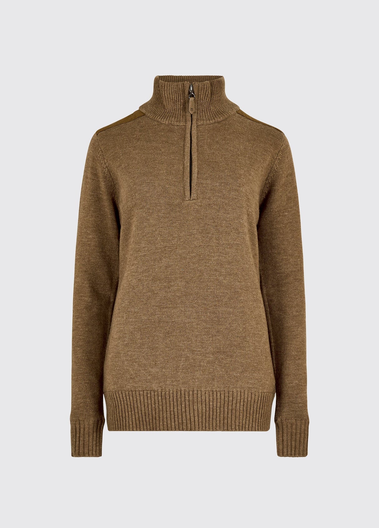 Dubarry Hession, dames trui met kwart rits en windstopper, elk