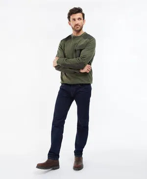 Barbour Holkham Crew, olive