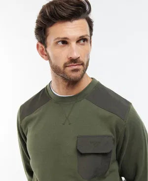 Barbour Holkham Crew, olive