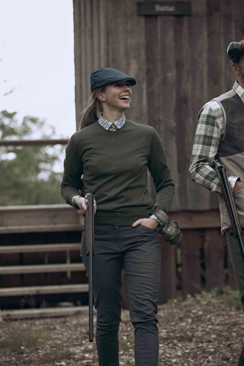 Afbeelding laden in Galerijviewer, Chevalier Blaise Pullover, pine green