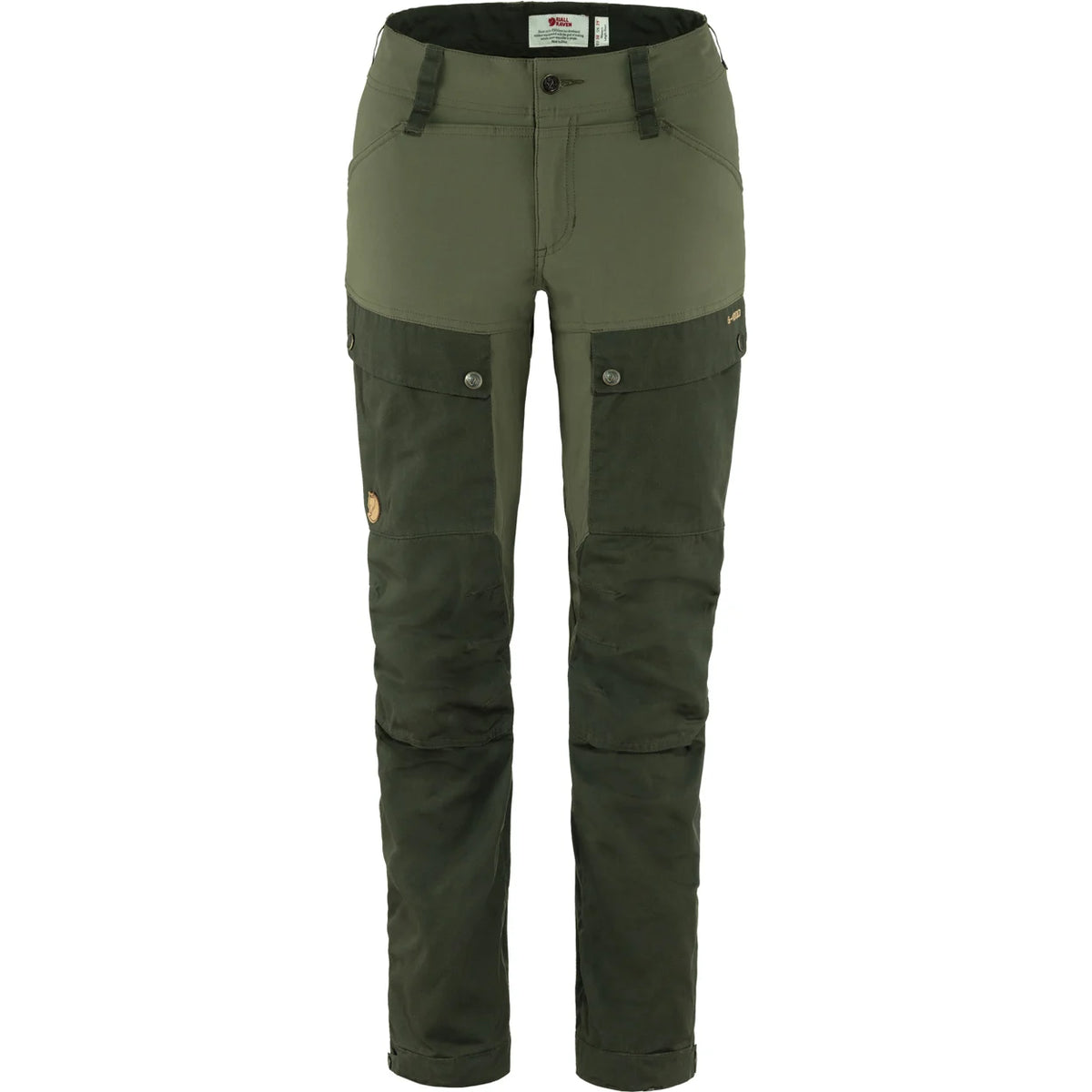 Fjällräven Keb Trousers W, deep forest/laurel green