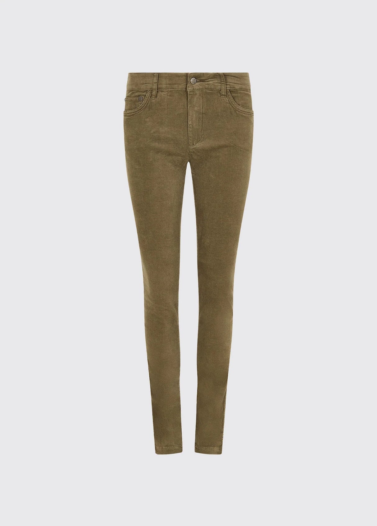 Dubarry Honeysuckle Corduroy Broek, dusky green