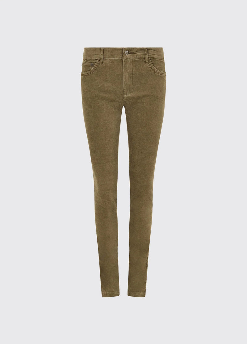 Afbeelding laden in Galerijviewer, Dubarry Honeysuckle Corduroy Broek, dusky green