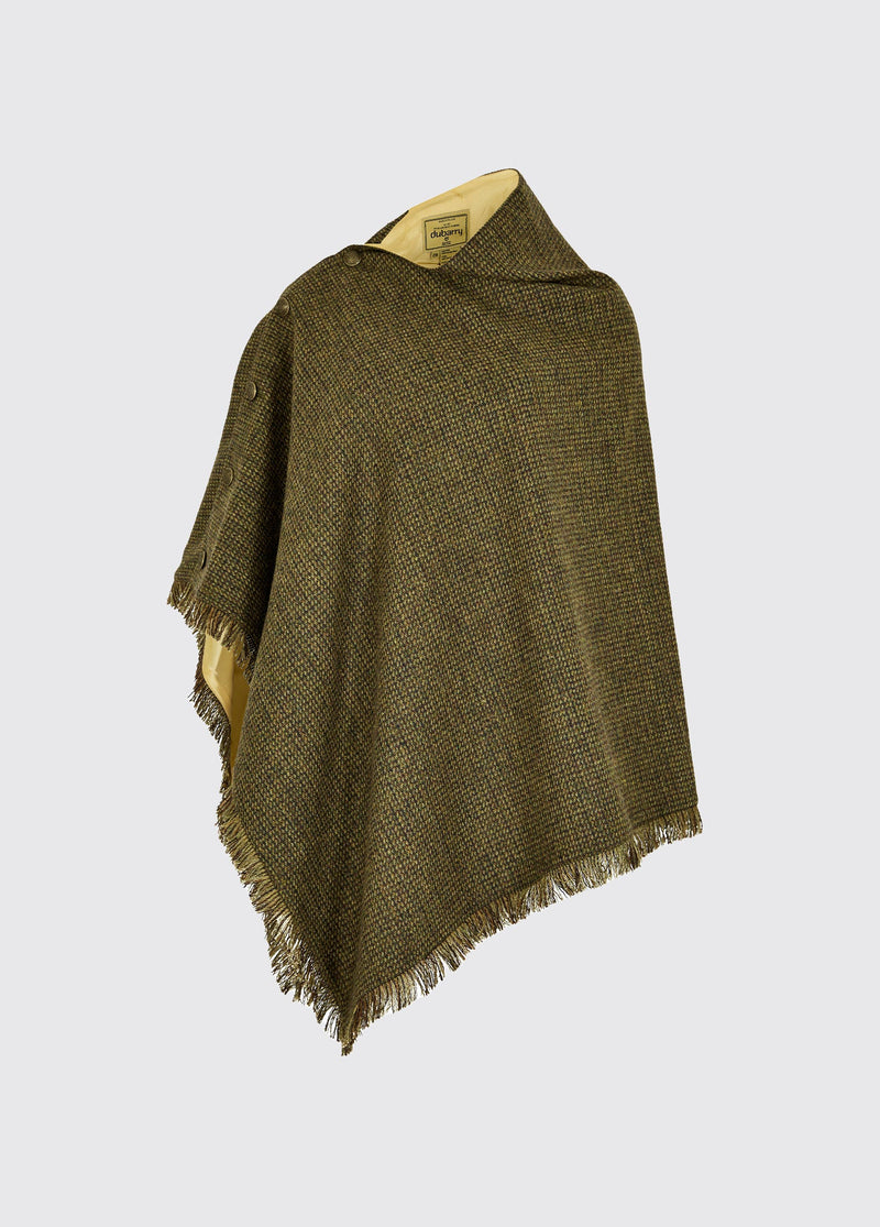 Afbeelding laden in Galerijviewer, Dubarry Hazelwood Poncho, heath