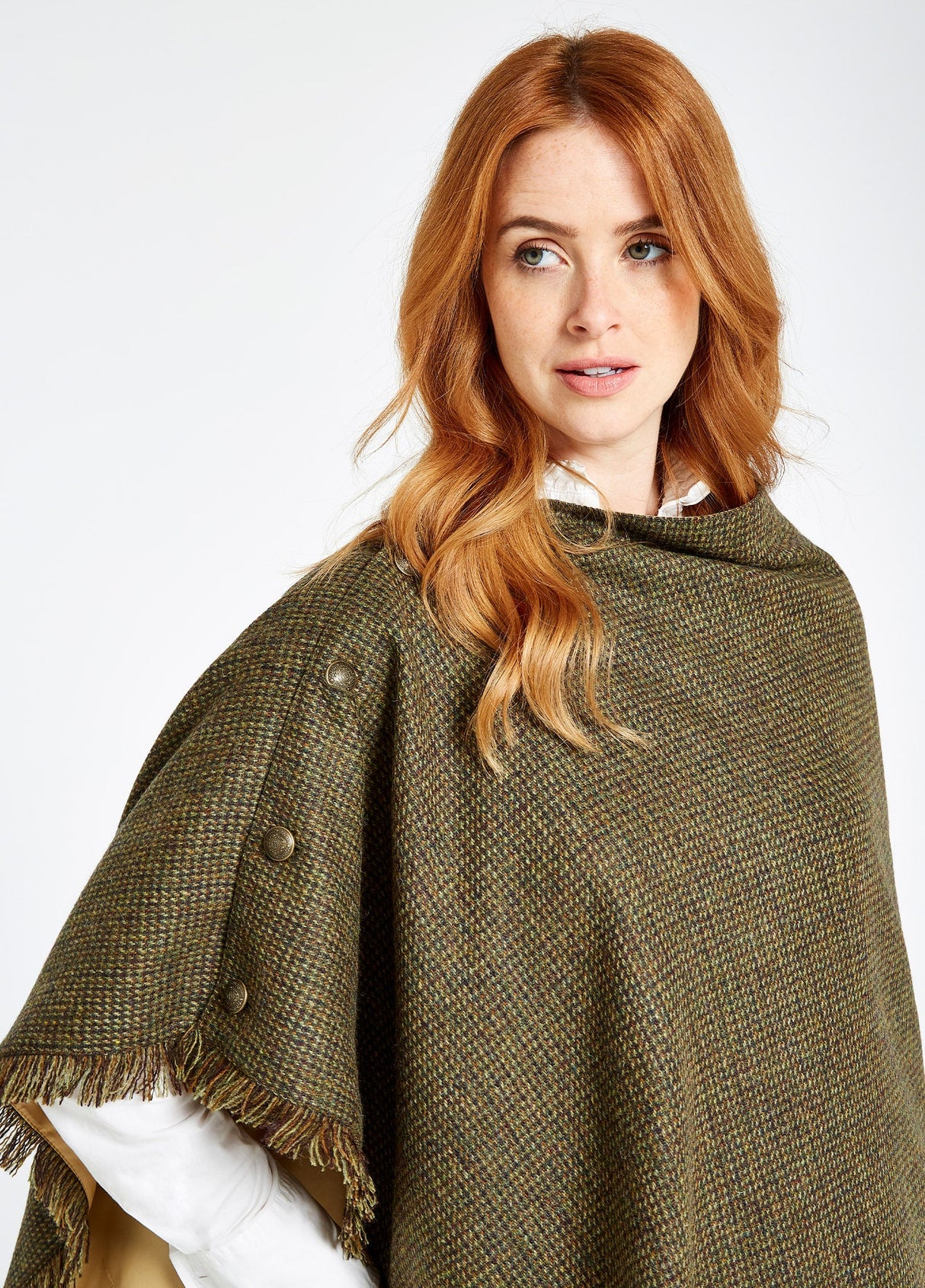 Dubarry Hazelwood Poncho, heath